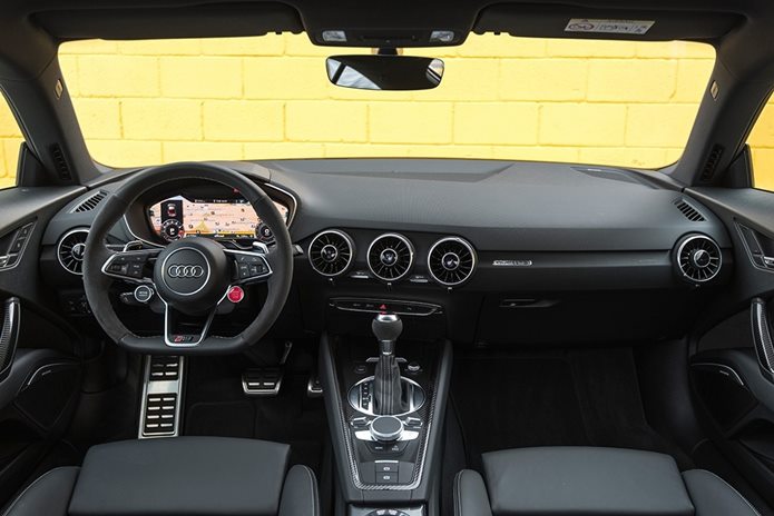 audi tt rs 2018 brasil interior painel