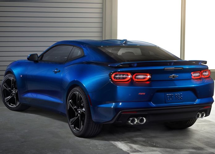 chevrolet camaro 2019 traseira