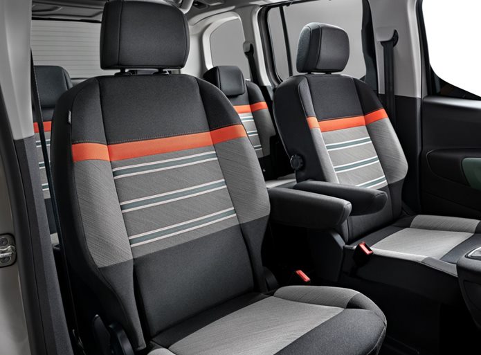 novo citroen berlingo 2019 interior bancos