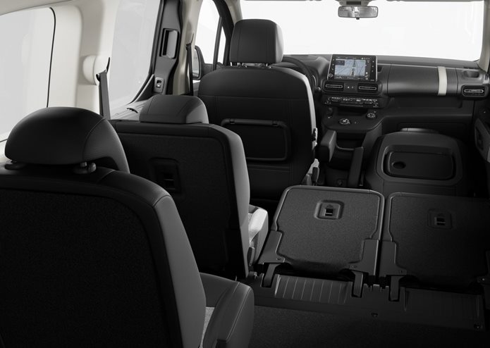 novo berlingo 2019 interior bancos traseiros