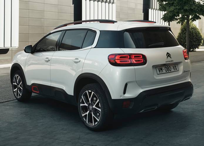 citroen c5 aircross 2020 traseira