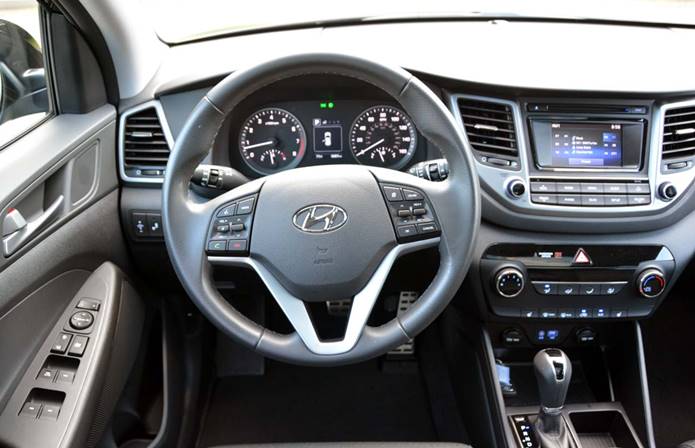 hyundai new tucson 2020 interior painel