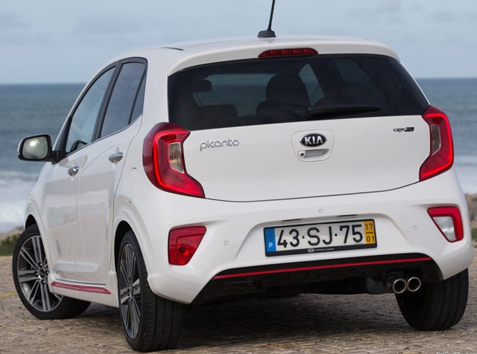 kia picanto 2018 2019 traseira