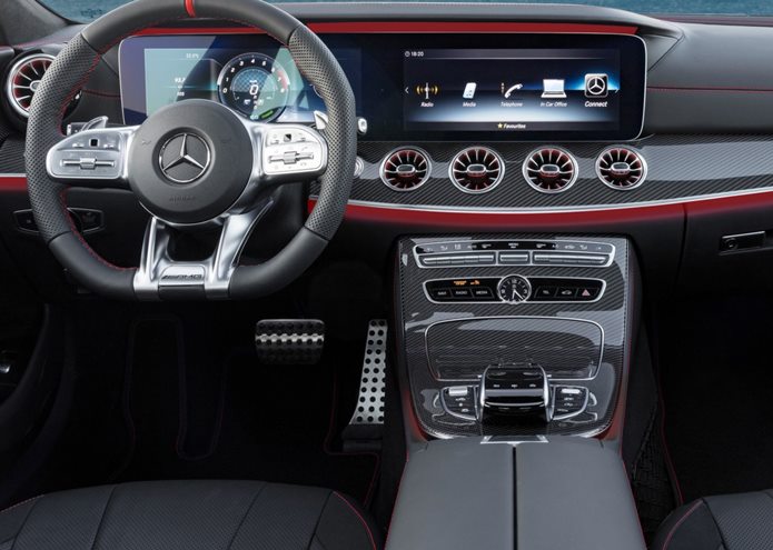 nova mercedes cls amg 2019 interior