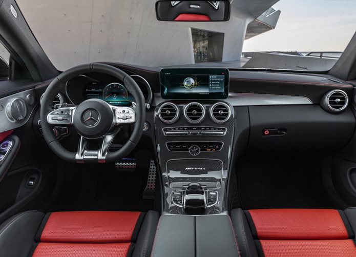 novo mercedes c63 amg 2019 interior