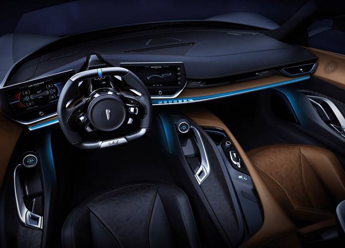 pininfarina battista interior