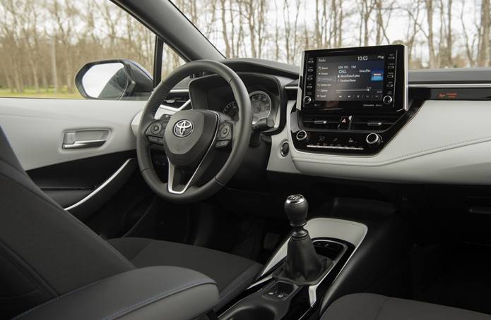 toyota corolla se 2020 eua interior