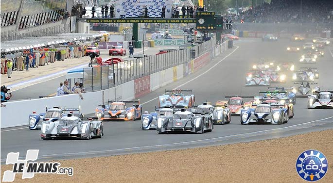 24 horas de le mans 2011 largada