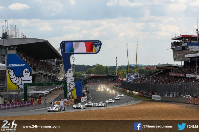 le mans 2014 largada