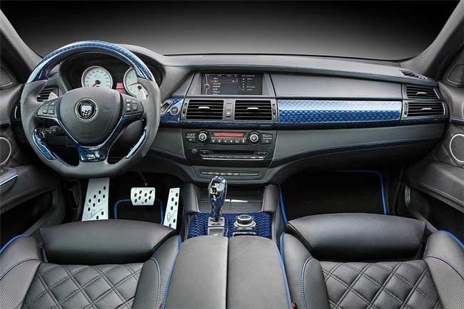 lumma design bmw x6 interior dashboard / lumma clr x 650 m interior painel