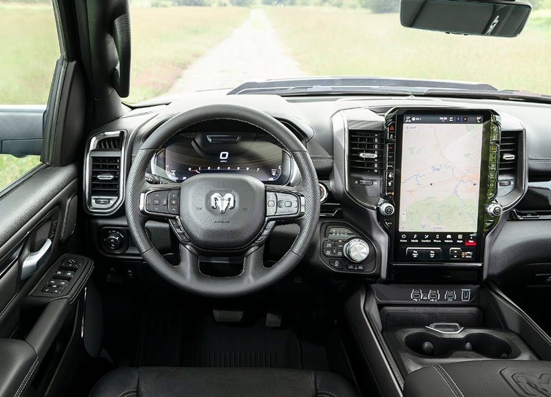 ram 1500 2025 interior