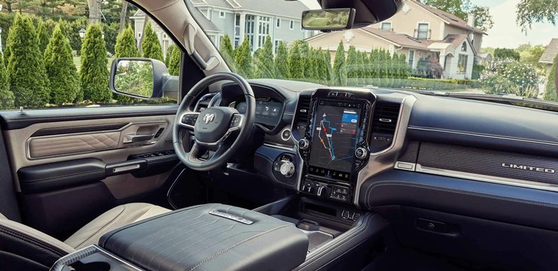 ram 1500 limited 2023 interior