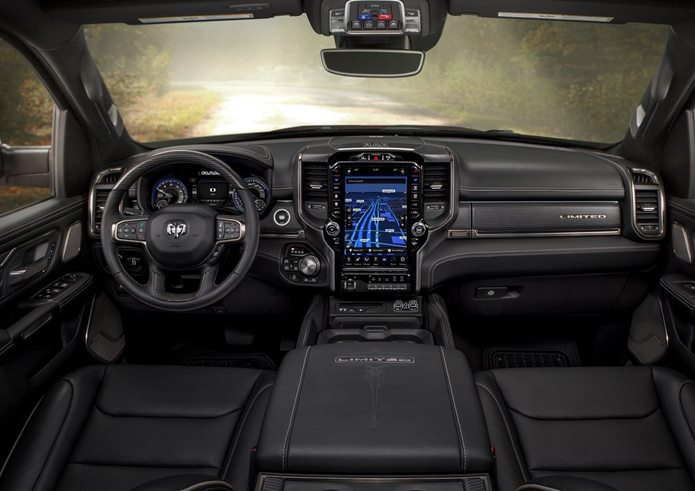 ram 1500 limited 2019 interior 