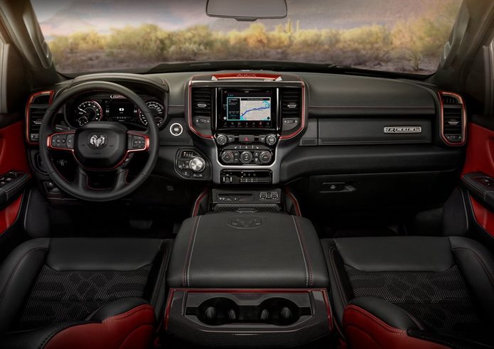 ram 1500 rabel 2019 interior