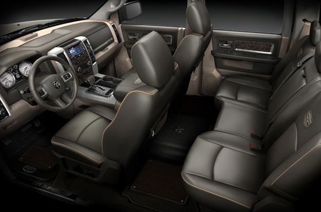 ram 3500 laramie longhorn interior