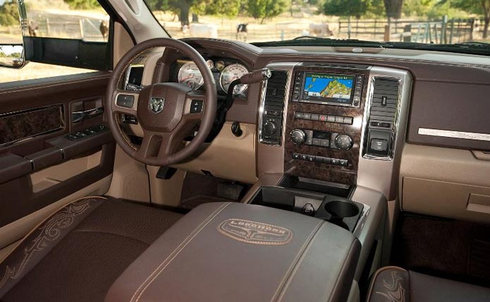 ram 3500 laramie longhorn interior painel - dashboard