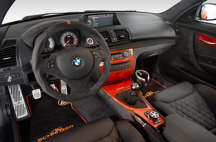 ac schnitzer bmw serie 1 m coupe interior