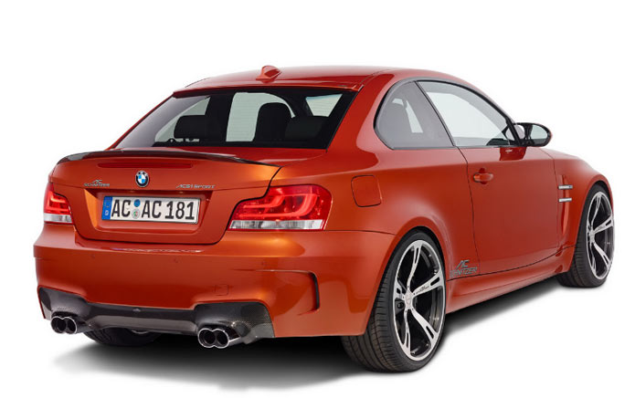 ac schnitzer bmw serie 1 m coupe traseira