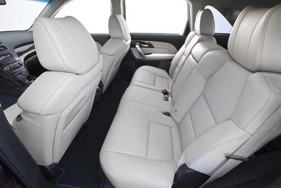 2010 acura mdx interior