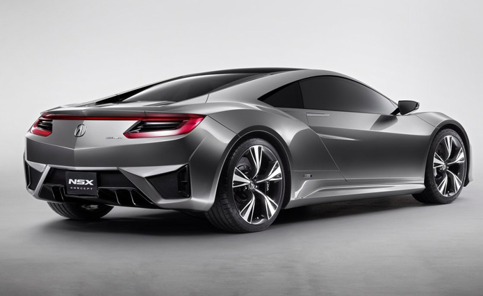 prototipo novo acura nsx