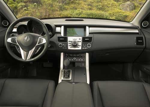 interior acura rdx 2008
