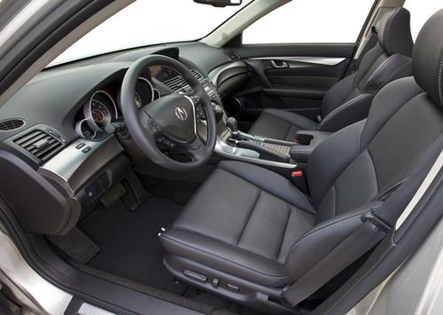 interior 2010 acura tl