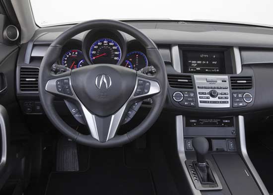 interior acura rdx 2010