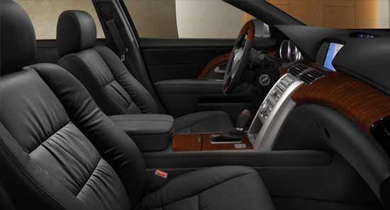 acura rl 2009 interior