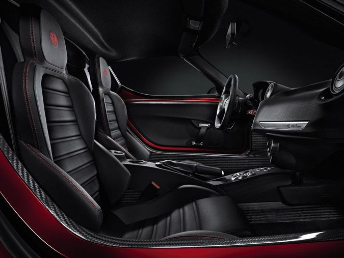 alfa 4c interior