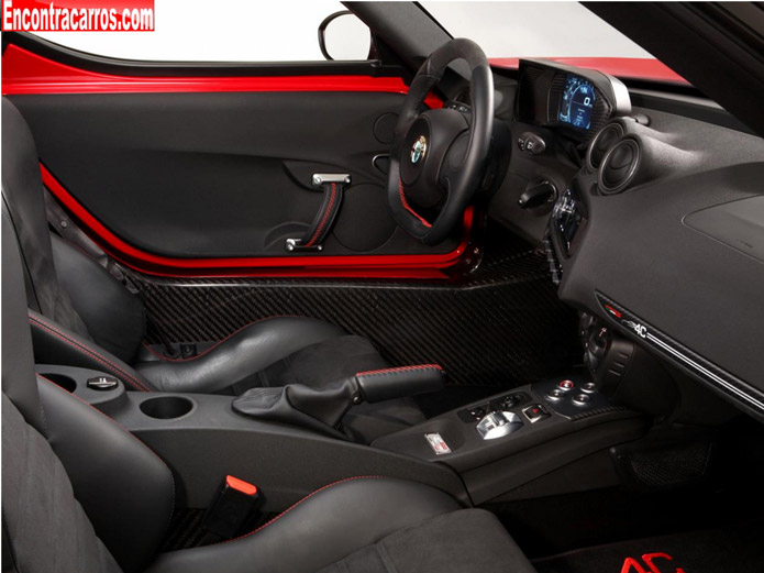 alfa romeo 4c launch edition interior
