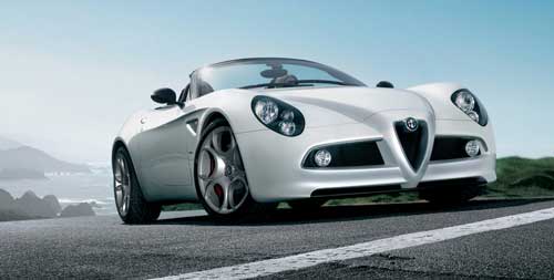 alfa romeo 8c spider