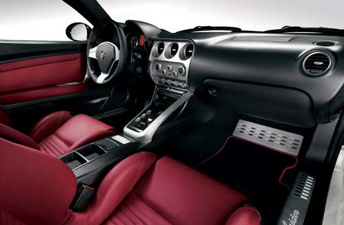 interior alfa romeo 8c spider