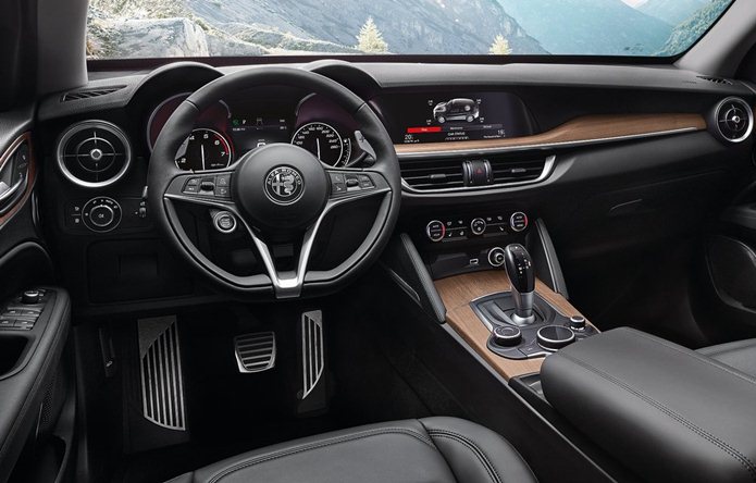 alfa romeo stelvio interior