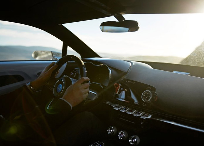 renault alpine vision 2017 interior