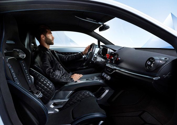 renault alpine vision interior