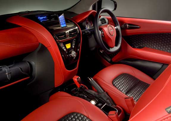 interior aston martin cignet