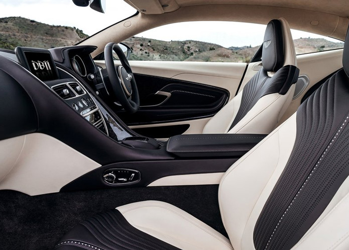 novo aston martin db11 interior