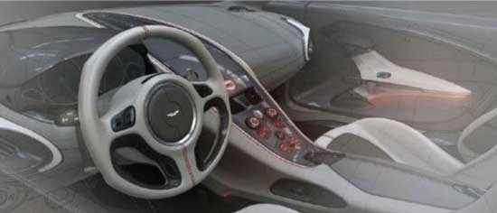 interior aston martin one 77