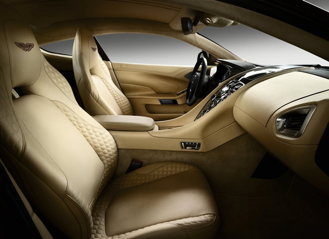 interior aston vanquish