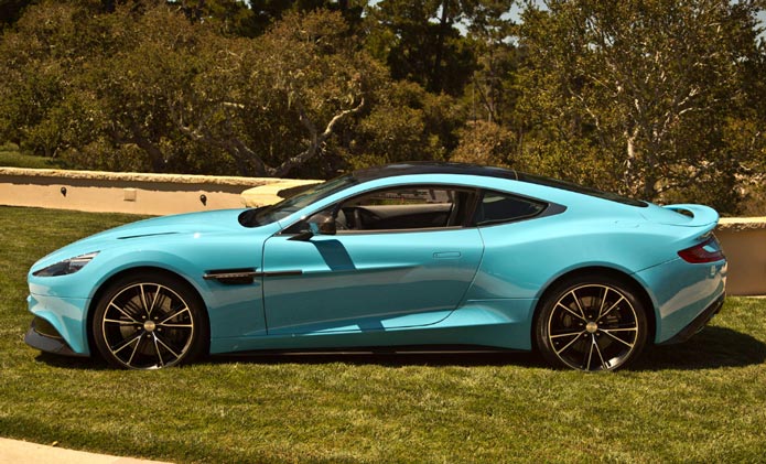 novo aston martin vanquish