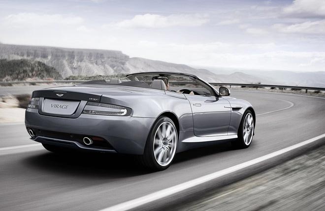 aston martin virage volante 2012 traseira