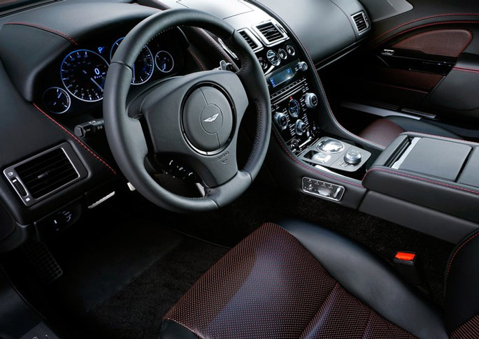 aston martin rapide interior