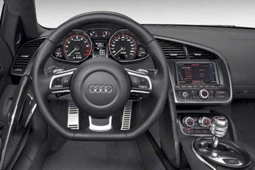 audi r8 interior