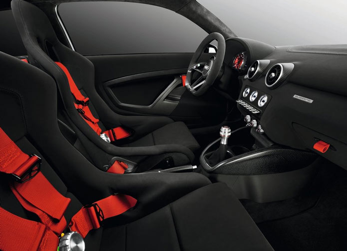 audi a1 clubsport quattro concept interior