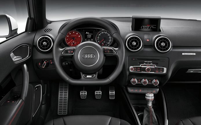 audi a1 quattro interior