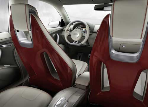 Interior Audi A1 Sportback concept