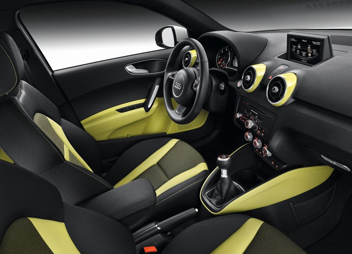 audi a1 sportback interior