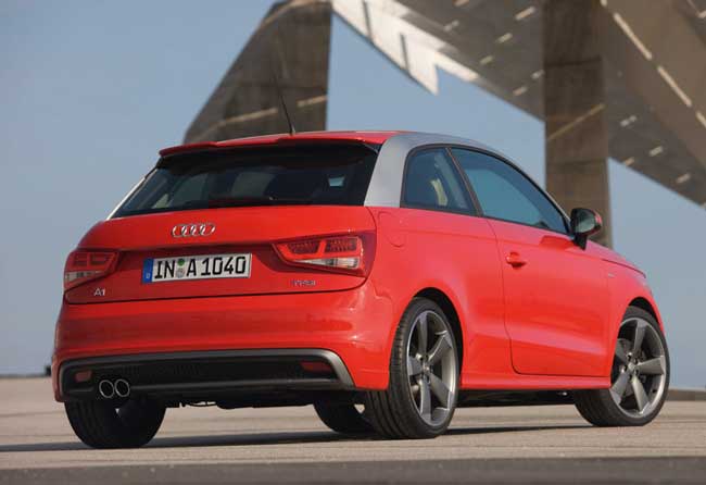 audi a1 2011 traseira