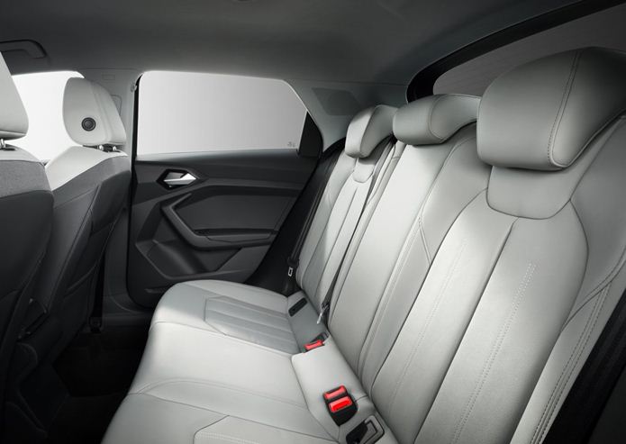 novo audi a1 2019 interior banco traseiro