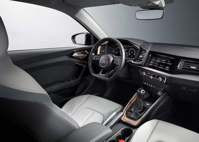 novo audi a1 2019 interior